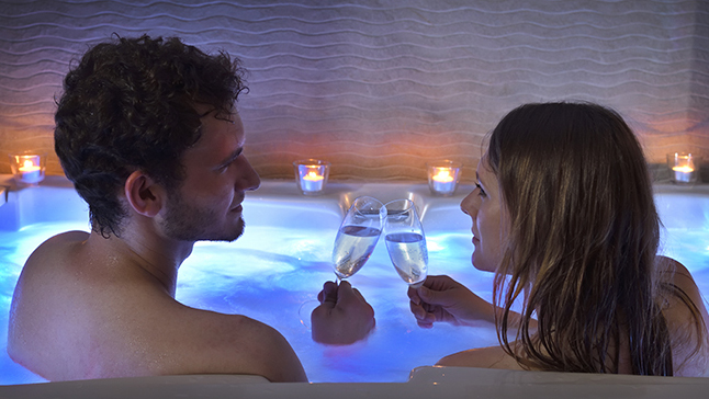 romance SPA vírivka sekt